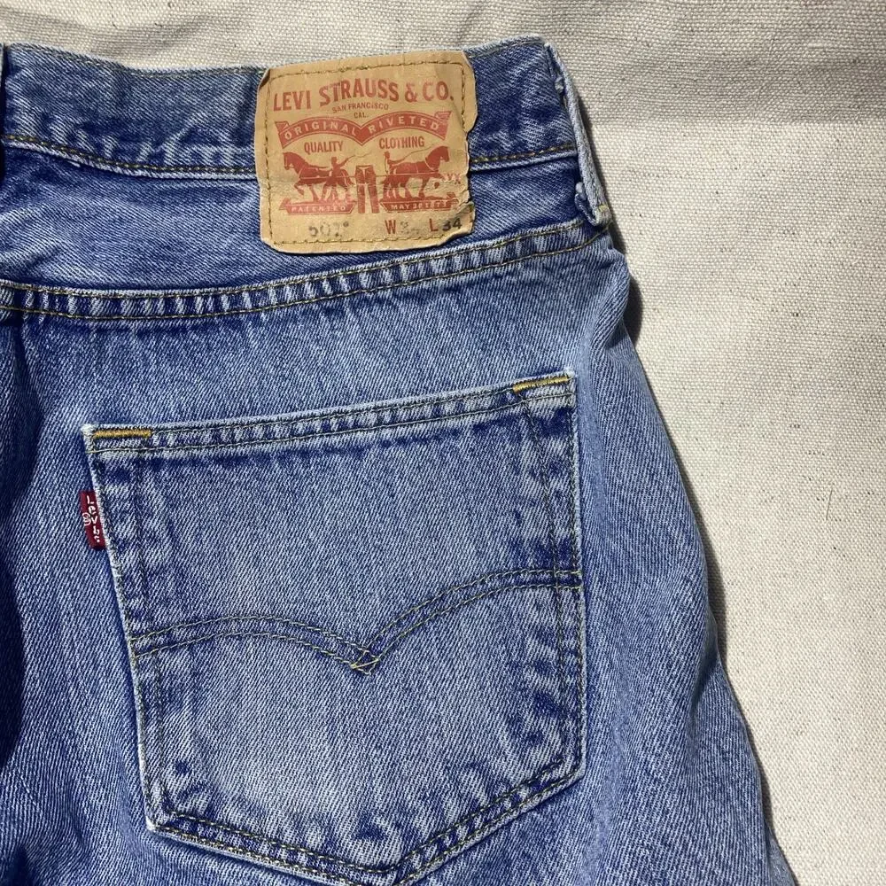 Vintage 1987 501 Levi's Men's 34x34 Button Fly